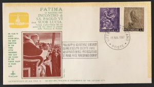 Vatican City- set of four First Day Covers - Our Lady of Fatima