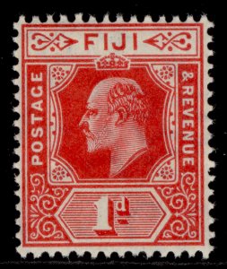 FIJI EDVII SG119, 1d red, NH MINT. Cat £23.