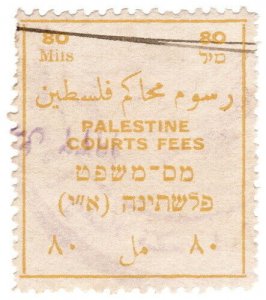 (I.B) Palestine Revenue : Court Fees 80m