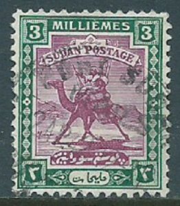 Sudan, Sc #38, 3m Used
