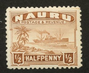 Nauru, Scott #18, Unused, Hinged