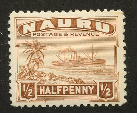 Nauru, Scott #18, Unused, Hinged