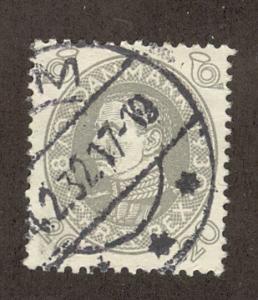 DENMARK SC# 215 F-VF U 1930