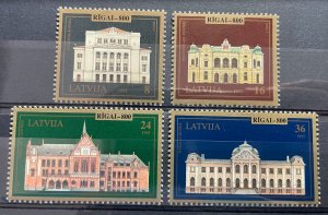 (4601) LATVIA 1995 : Sc# 403-406 RIGA 800TH ANNIV - MNH VF