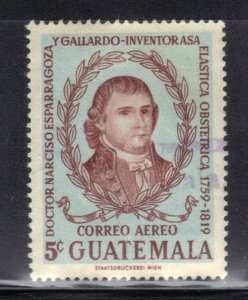 GUATEMALA SCOTT #C261 USED 5c 1962