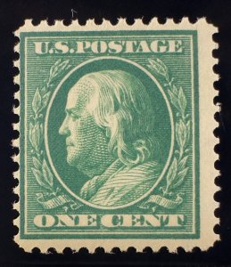 US Scott #374 Dark Green M OG NH F