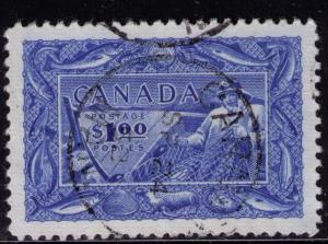 Canada # 302  Used  VF+  CDS  Cat $ 15