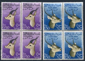 Somalia C42,C45,MNH.Michel 308,311. Antelopes 1955. Speke's gazelle, Waterbuck.