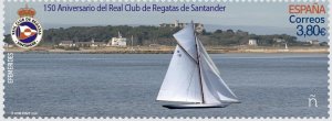 Spain 2020 MNH Stamp Sport Santander Royal Yacht Club 3-D