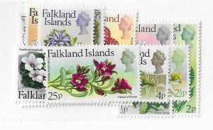 Falkland Islands Sc #210-222 NH VF