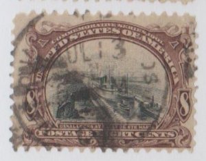 U.S. Scott #298 Pan-American Stamp - Used Single