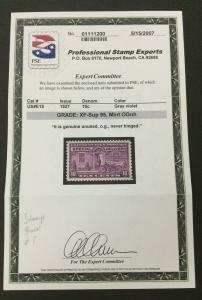 MOMEN: US #E15 MINT OG **NH** **PSE GRADED 95** #27290