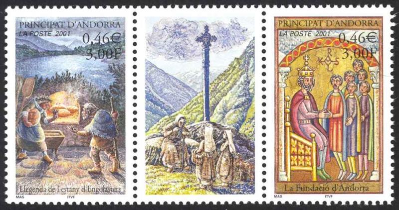 Andorra French Sc# 534 MNH 2001 Andorran Heritage