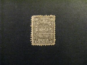 Colombia #265 mint hinged  a23.4 9118