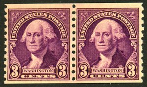 U.S. #721 MINT PAIR OG NH