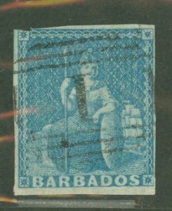 Barbados #2a Used Single