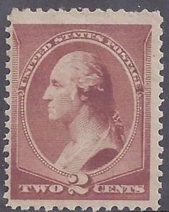 Scott #210 Mint LH OG Fine