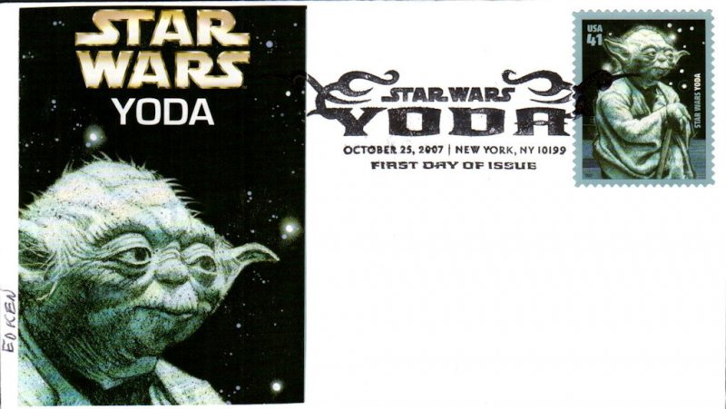 #4205 Yoda Edken FDC