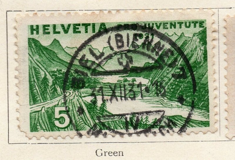 Switzerland 1931 Early Issue Fine Used 5c. NW-92742