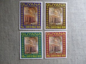 Guyana, Scott# 118-121, MNH