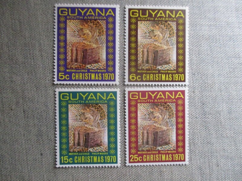Guyana, Scott# 118-121, MNH