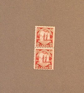 683, Carolina-Charleston Issue, Pair, Mint OGNH, CV $3.00