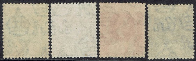 GILBERT AND ELLICE ISLANDS 1922 KGV ½D - 2D WMK MULTI SCRIPT CA USED