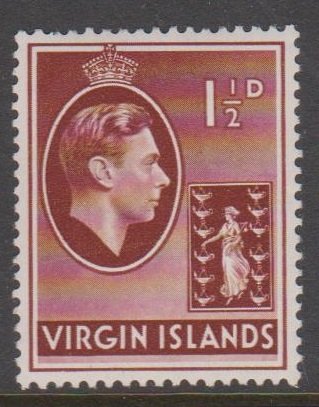 British Virgin Islands Sc#78 MNH