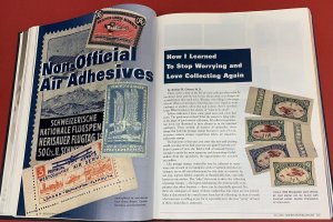 The American Philatelist, 12 Issues,  Jan.-Dec. 2000 Complete Year, Hard Bound