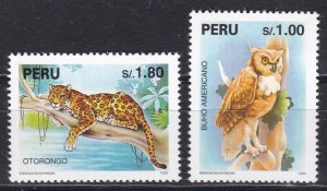 Peru, Fauna, Animals, Birds MNH / 1995