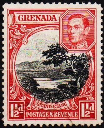 Grenada. 1938 1 1/2d S.G.155 Fine Used