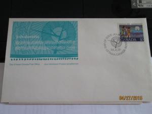 Canada #741 FDC Christmas