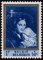 Belgium SG#1799 Mint - 1961 1f.+50c.  - Children, Paintings