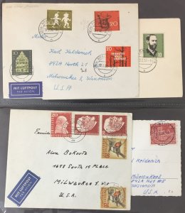 Germany 1940s/50s Covers/Cards (Apx 60) BL1725