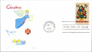 FDC 1973 SC #1507 Jackson Sweeney Cachet - Washington DC - Single - F77227