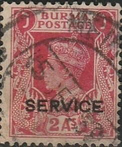 Burma #O20  Used From 1939