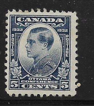 CANADA, 193, HINGED REMNANT,  EDWARD PRINCE OF WALES