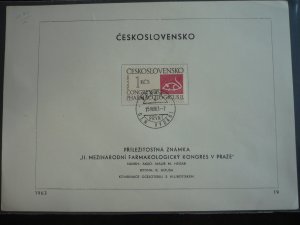 Stamps - Czechoslovakia - Scott# 1194 - Used First Day Cover