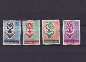 SA12e Haiti 1960 World Refugee Year 1959-1960 mint stamps