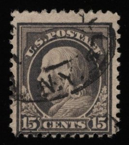 #514 15c Franklin, Used [9] **ANY 5=FREE SHIPPING** 