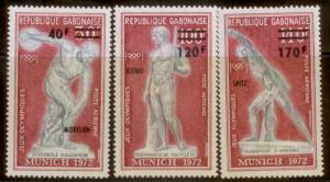 Gabon 1972 SC# C134-6 MNH  L59