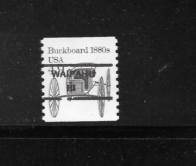 #2124A MNH LINE GAP SMALL TOWN PRECANCEL WAIFAHU HI.