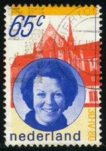 Netherlands #608 Queen Beatrix; Used