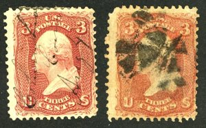 U.S. #65 X2 USED CREASES