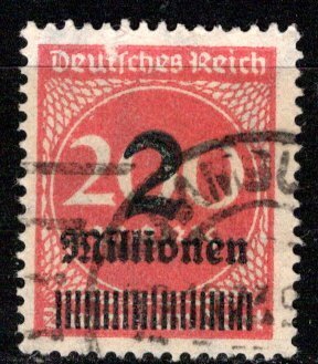 Germany Reich Scott # 269, used, plate printing, exp.h/s, Mi# 309APa