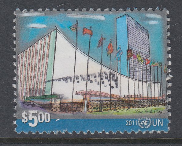 UN New York 1021 Used VF