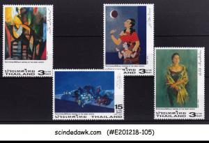 THAILAND - 2003 PAINTINGS OF THE GREAT ARTISTS - 4V MINT NH