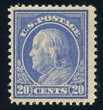 US Scott #419 Mint FVF; Hinged