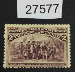 US STAMPS #231 MINT OG NH LOT #27577