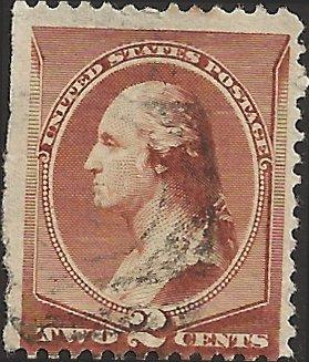 # 210 RED BROWN USED GEORGE WASHINGTON SCV-0.75